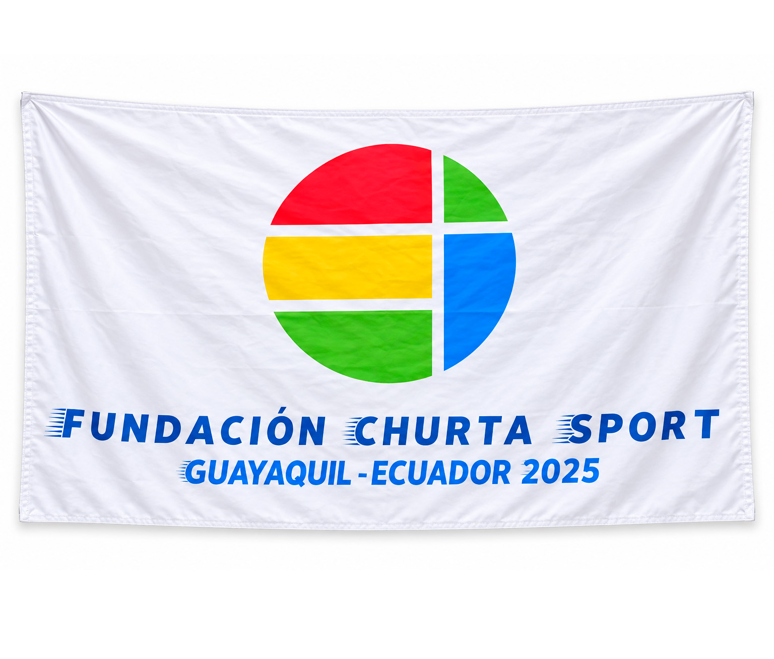 Bandera institucional de Fundación Churta Sport